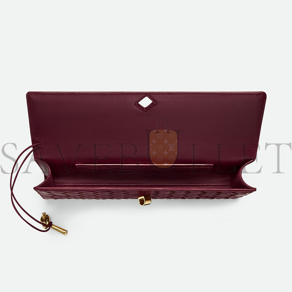 BOTTEGA VENETA LONG CLUTCH ANDIAMO WITH HANDLE (31*13*3cm)